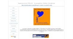 Desktop Screenshot of ilpensatoreonlus.it
